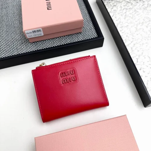 Miu Miu Original Women's Wallet Authentic Matelasse Leather