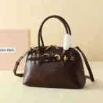 11 Miu Miu Dumpling Bag Medium Women Luxury Nappa Leather