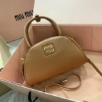 11 Miu Miu Dumpling Bag Medium Women Luxury Nappa Leather
