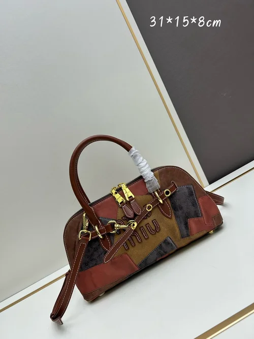 11 Miu Miu Dumpling Bag Medium Women Luxury Nappa Leather