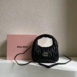 11 Miu Miu Wander Matelasse Hobo Bag Women Luxury Leather