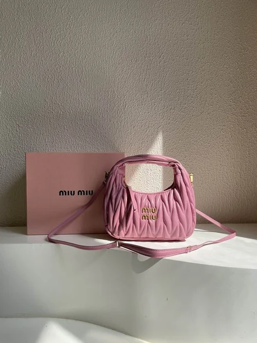 11 Miu Miu Wander Matelasse Hobo Bag Women Luxury Leather