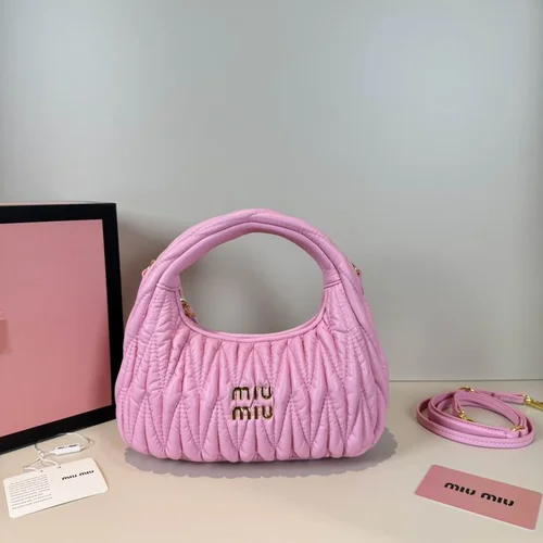 11 Miu Miu Wander Matelasse Hobo Bag Women Luxury Leather