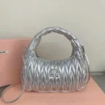 Miu Miu Original Wander Hobo Bag Authentic Matelasse