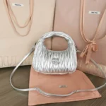Miu Miu Original Wander Hobo Bag Authentic Matelasse