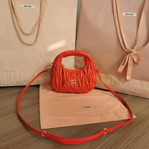 Miu Miu Original Wander Hobo Bag Authentic Matelasse