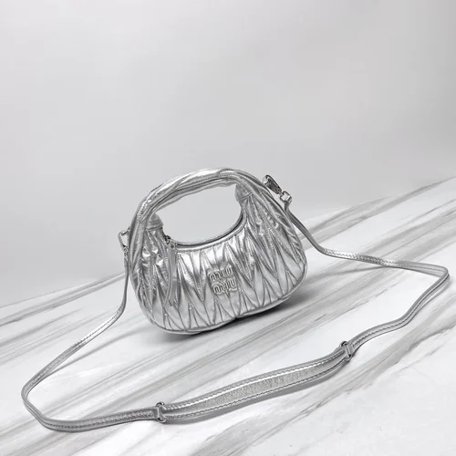 Miu Miu Original Wander Hobo Bag Authentic Matelasse