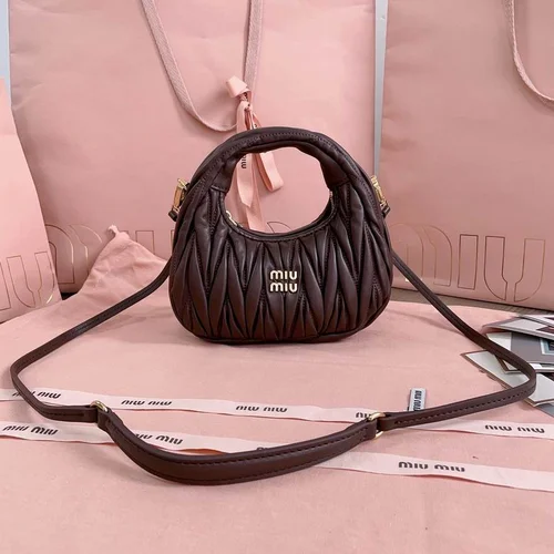 Miu Miu Original Wander Hobo Bag Authentic Matelasse