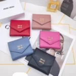 11 Miu Miu Women's Wallet Luxury Matelasse Leather Designer