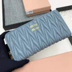 11 Miu Miu Women's Wallet Luxury Matelasse Leather Designer
