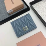 11 Miu Miu Women's Wallet Luxury Matelasse Leather Designer