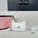 11 Miu Miu Underarm Pouch Small Women Luxury Matelasse