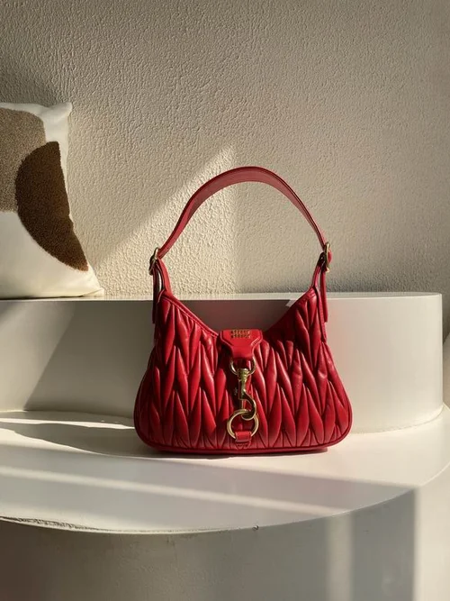 11 Miu Miu Underarm Pouch Small Women Luxury Matelasse