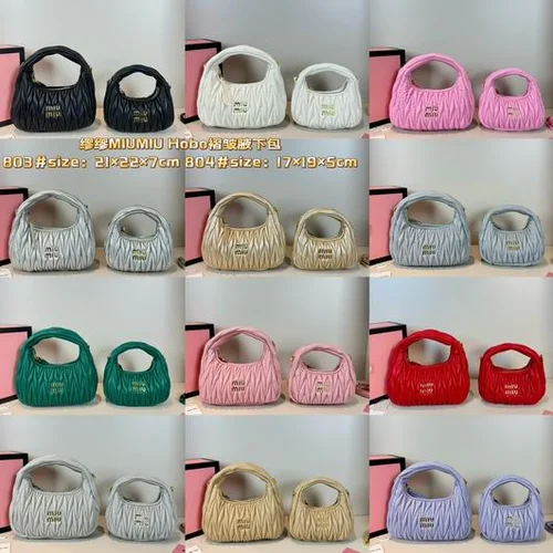 11 Miu Miu Underarm Pouch Small Women Luxury Matelasse