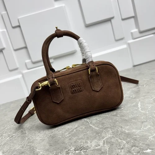 Miu Miu Original Bowling Bag Authentic Matelasse Luxury