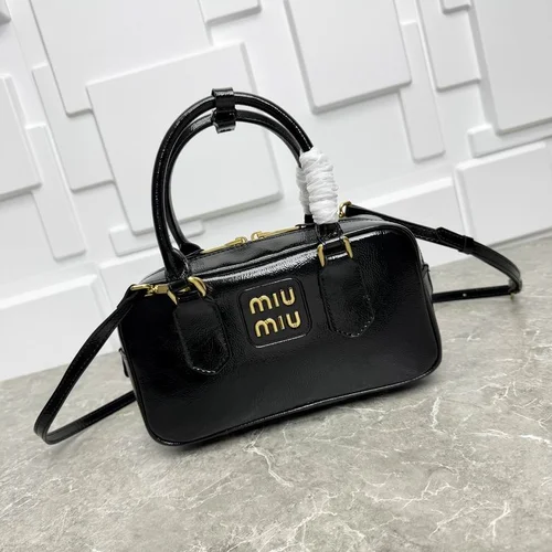 Miu Miu Original Bowling Bag Authentic Matelasse Luxury