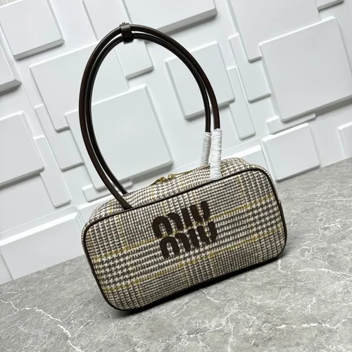 Miu Miu Original Bowling Bag Authentic Matelasse Luxury