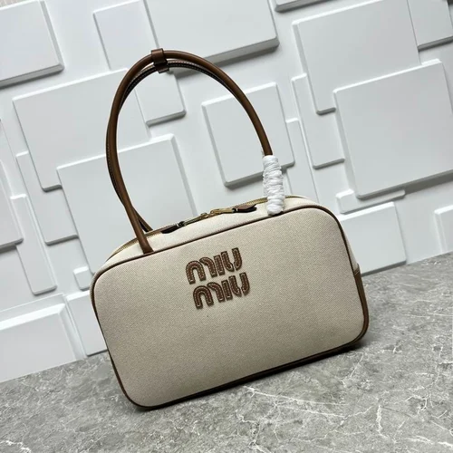 Miu Miu Original Bowling Bag Authentic Matelasse Luxury