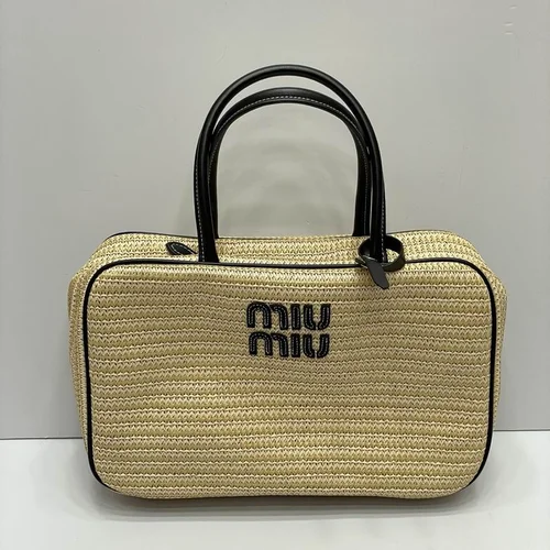 Miu Miu Original Bowling Bag Authentic Matelasse Luxury