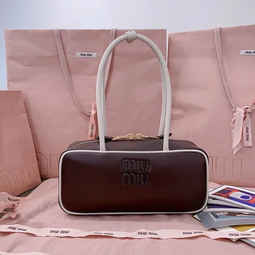 Miu Miu Original Bowling Bag Authentic Matelasse Luxury