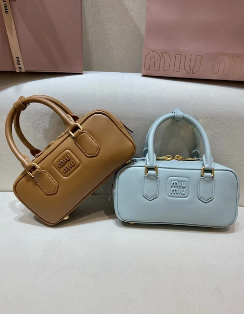 Miu Miu Original Bowling Bag Authentic Matelasse Luxury