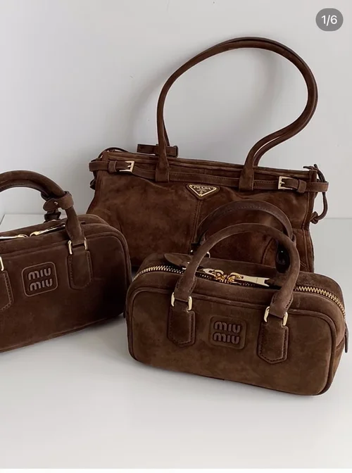 Miu Miu Original Bowling Bag Authentic Matelasse Luxury