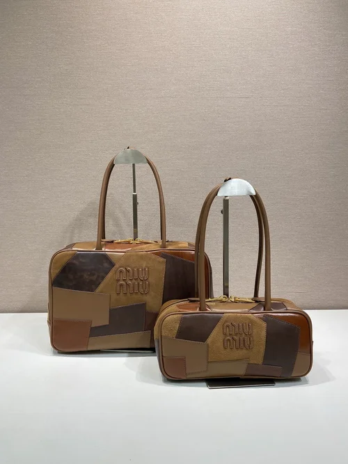 Miu Miu Original Bowling Bag Authentic Matelasse Luxury