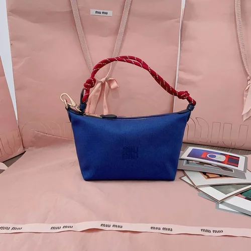 Miu Miu Original Underarm Pouch Authentic Matelasse Leather