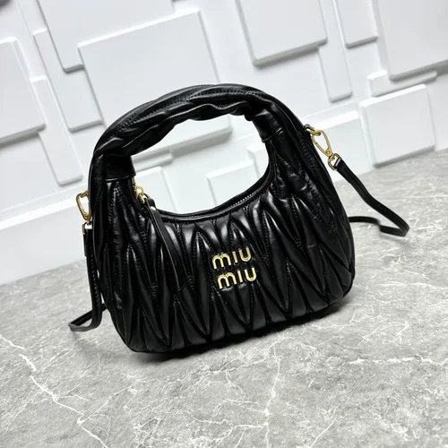 Miu Miu Original Wander Hobo Bag Authentic Matelasse