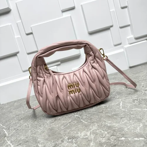Miu Miu Original Wander Hobo Bag Authentic Matelasse