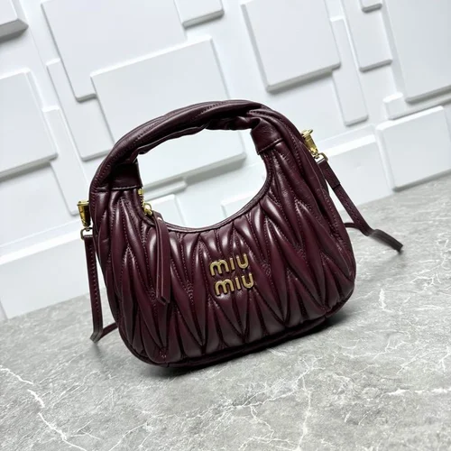 Miu Miu Original Wander Hobo Bag Authentic Matelasse