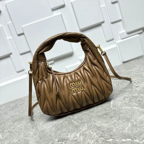 Miu Miu Original Wander Hobo Bag Authentic Matelasse