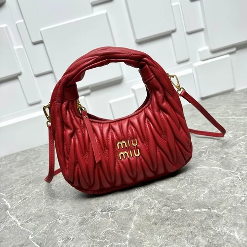Miu Miu Original Wander Hobo Bag Authentic Matelasse