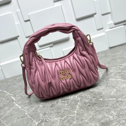 Miu Miu Original Wander Hobo Bag Authentic Matelasse