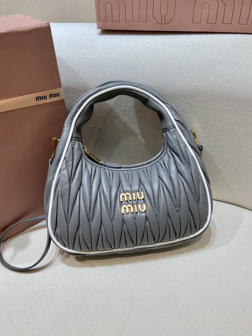 Miu Miu Original Wander Hobo Bag Authentic Matelasse