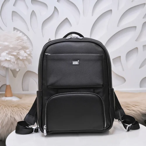 11 Montblanc Original Shoulder Bag Authentic Leather Luxury