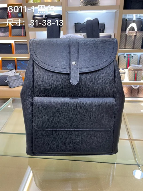 11 Montblanc Original Shoulder Bag Authentic Leather Luxury