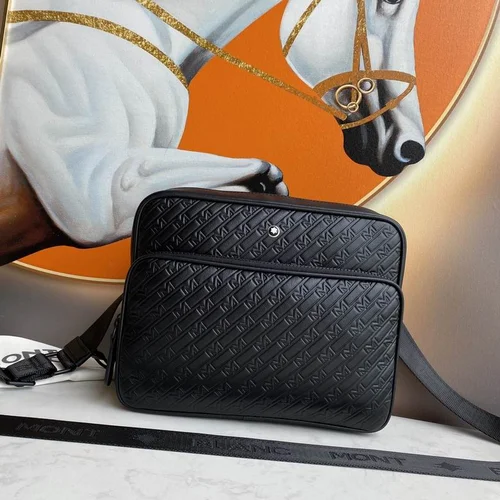 11 Montblanc Original Shoulder Bags Authentic Leather Collection