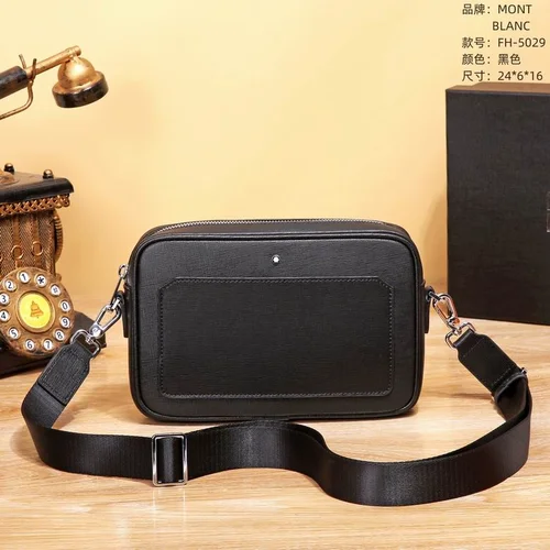 11 Montblanc Original Shoulder Bags Authentic Leather Collection