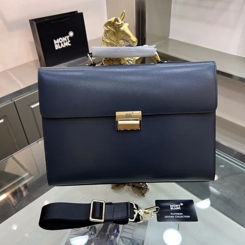 11 Montblanc Original Shoulder Bags Authentic Leather Collection