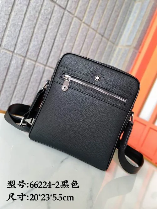 11 Montblanc Original Shoulder Bags Authentic Leather Collection