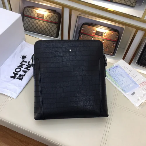 11 Montblanc Original Shoulder Bags Authentic Leather Collection