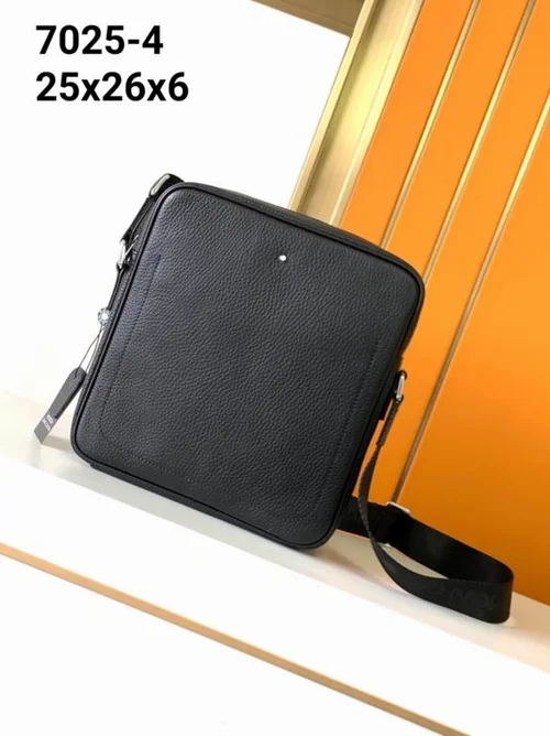 11 Montblanc Original Shoulder Bags Authentic Leather Collection