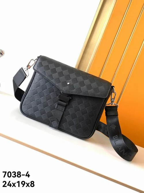 11 Montblanc Original Shoulder Bags Authentic Leather Collection