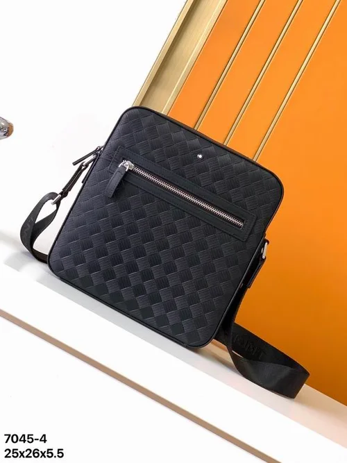 11 Montblanc Original Shoulder Bags Authentic Leather Collection