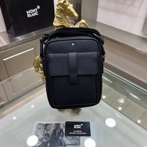 11 Montblanc Original Shoulder Bags Authentic Leather Collection