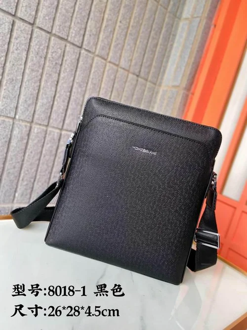 11 Montblanc Original Shoulder Bags Authentic Leather Collection