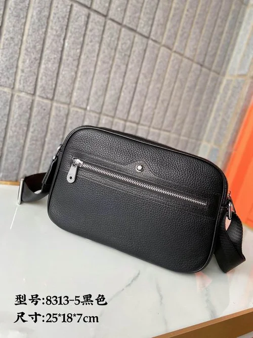 11 Montblanc Original Shoulder Bags Authentic Leather Collection