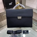 11 Montblanc Original Handbag Authentic Leather Luxury