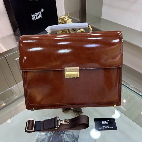 11 Montblanc Original Handbag Authentic Leather Luxury